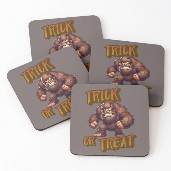 Item preview, Trick or Treat -  Larry the Hairy Sasquatch is out on the only day he blends in looking for candy designed and sold by 3DAF.