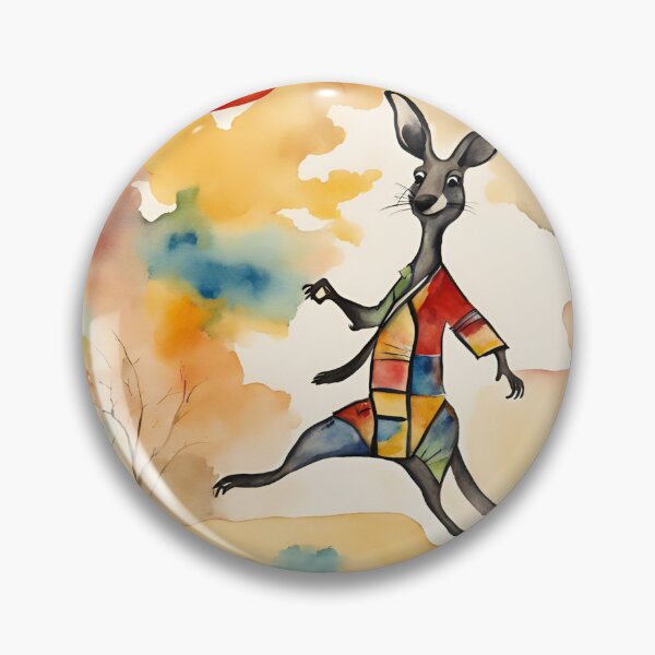 Item preview, dancing kangaroo designed and sold by VickyJo111.