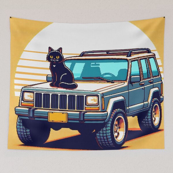 Item preview, Cherokee XJ 4x4 USA offroad Vintage old school vehicle  designed and sold by Off-Road-Zone.