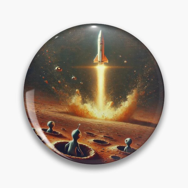 Item preview, alien landscape designed and sold by TEEJAMBOREE.