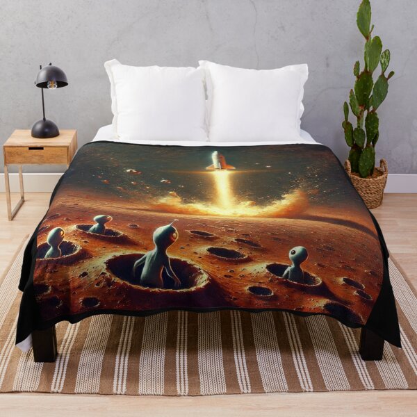 Item preview, alien landscape designed and sold by TEEJAMBOREE.