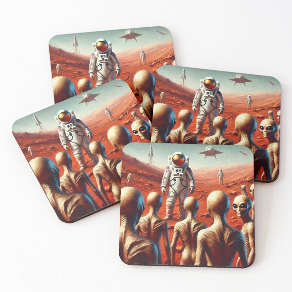 Item preview, alien landscape designed and sold by TEEJAMBOREE.