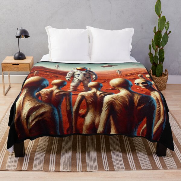 Item preview, alien landscape designed and sold by TEEJAMBOREE.