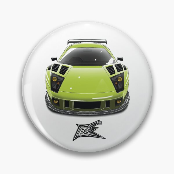 Item preview, lambo murcielago lmp1 lime green  designed and sold by NaquashM.
