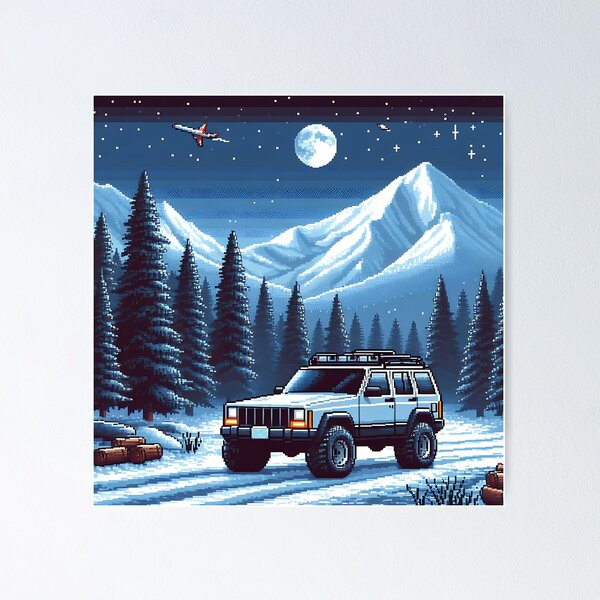 Item preview, Cherokee XJ 4x4 USA offroad Vintage old school vehicle  designed and sold by Off-Road-Zone.