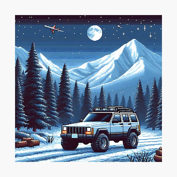 Item preview, Cherokee XJ 4x4 USA offroad Vintage old school vehicle  designed and sold by Off-Road-Zone.