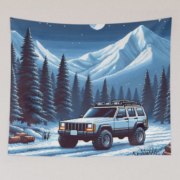 Item preview, Cherokee XJ 4x4 USA offroad Vintage old school vehicle  designed and sold by Off-Road-Zone.