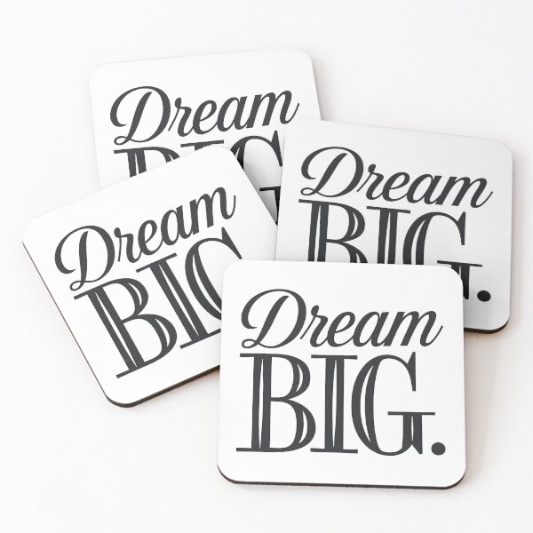 Item preview, Dream Big Typography - Motivational Quote designed and sold by motivationaltee.