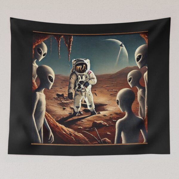 Item preview, alien landscape designed and sold by TEEJAMBOREE.