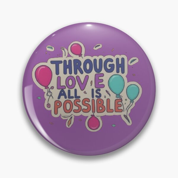 Item preview, Through Love All Is Possible designed and sold by Satyamshop76.