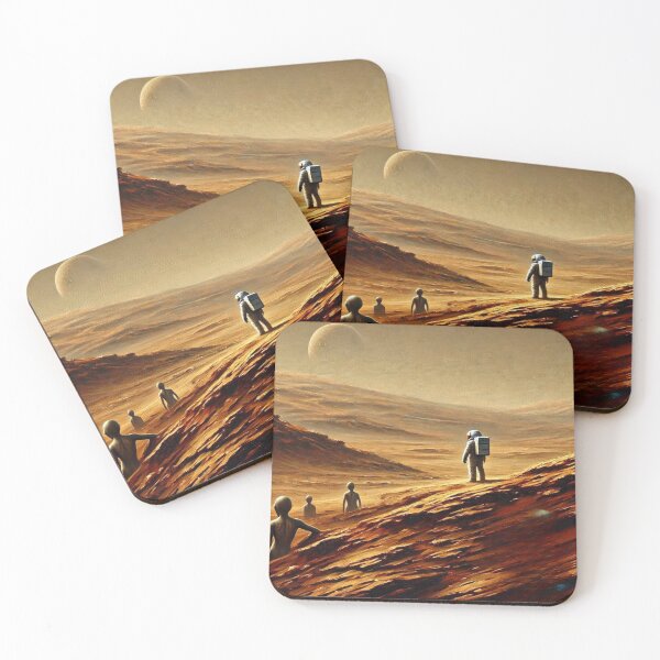 Item preview, alien landscape designed and sold by TEEJAMBOREE.
