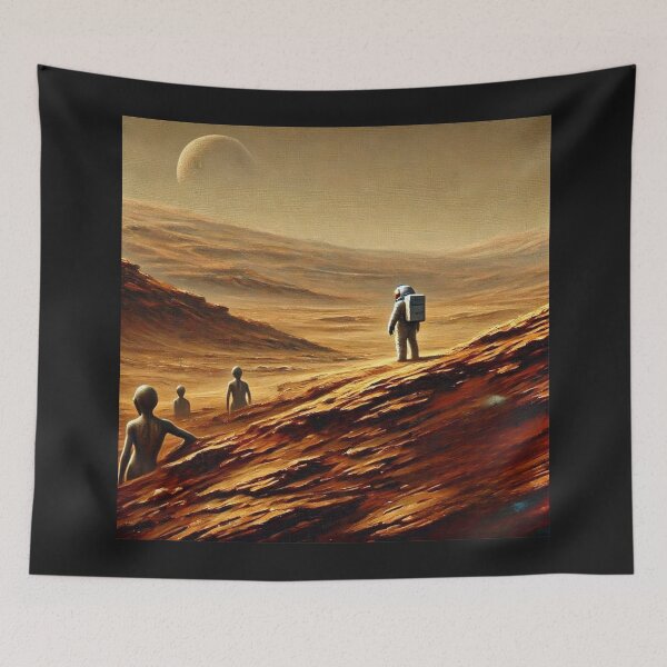 Item preview, alien landscape designed and sold by TEEJAMBOREE.