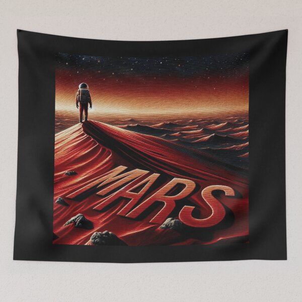 Item preview, alien landscape designed and sold by TEEJAMBOREE.