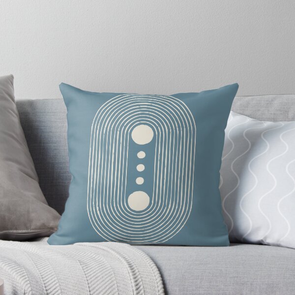 Item preview, Midcentury Modern - Ellipse, Blue II designed and sold by Sumaia Sharmin.