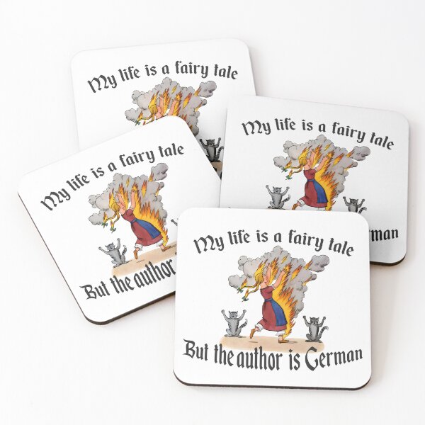 Item preview, My life is a fairy tale But the author is German designed and sold by LuksTEESred.