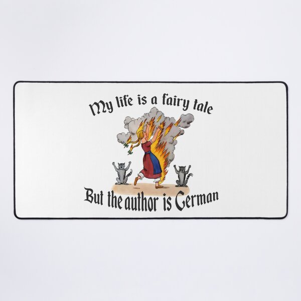 Item preview, My life is a fairy tale But the author is German designed and sold by LuksTEESred.