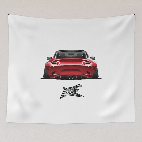 Item preview, mazda miata mx5 roadster ND red designed and sold by NaquashM.