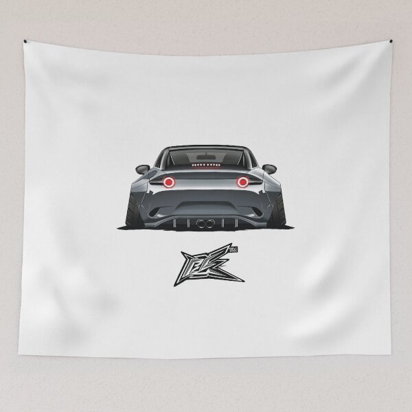 Item preview, mazda miata mx5 roadster ND gray designed and sold by NaquashM.