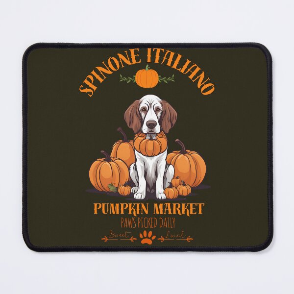 Item preview, Pumpkin Market: spinone italiano with Pumpkins and Seasonal Text designed and sold by GoodyPaws.