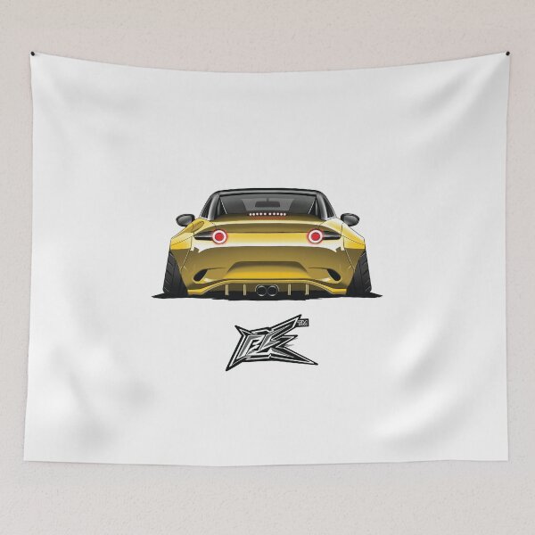 Item preview, mazda miata mx5 roadster ND yellow  designed and sold by NaquashM.