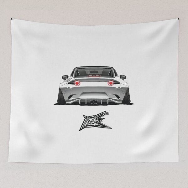 Item preview, mazda miata mx5 roadster ND white  designed and sold by NaquashM.