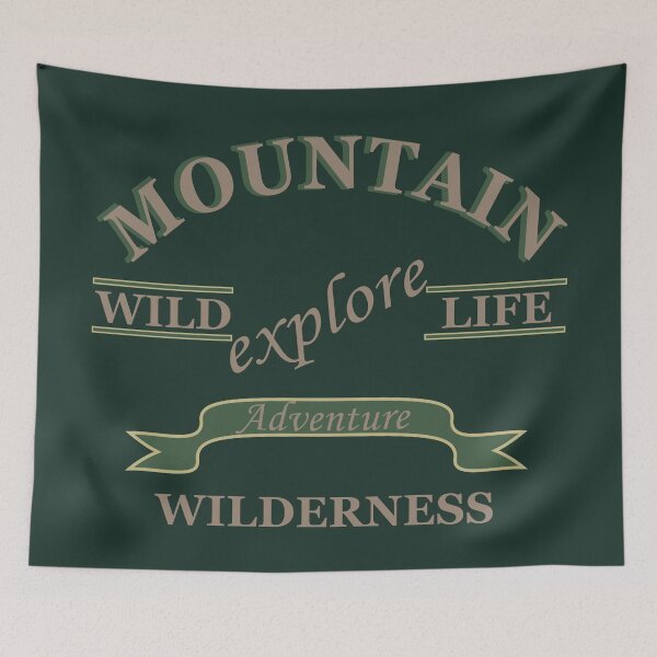 Item preview, Wilderness explorer hiking adventure wilderness exploration designed and sold by Alexaltay.