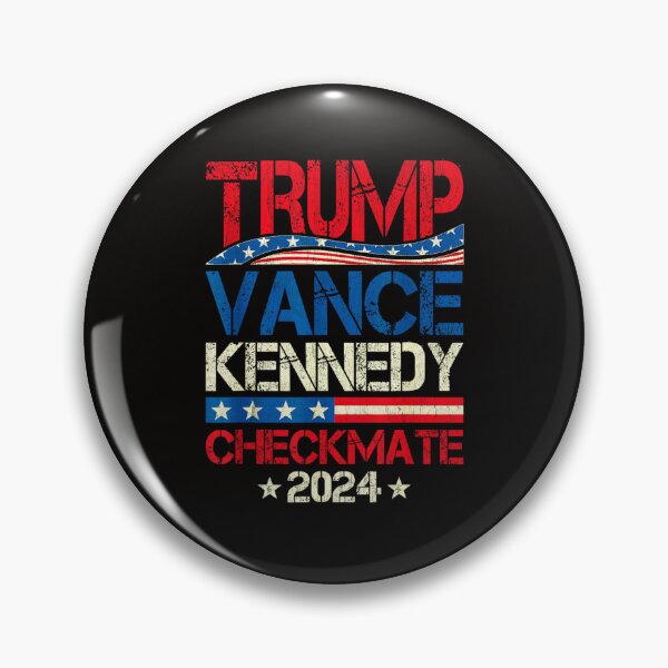 Item preview, Trump vance 24 Kennedy checkmate 2024 vintage designed and sold by LOLANeshop.