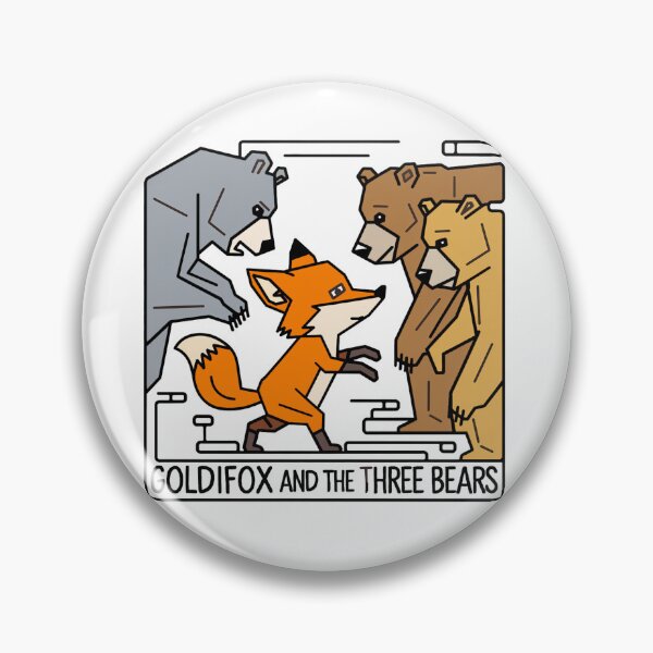 Item preview, Funny Goldifox and the Three Bears Fairy Tale Satire designed and sold by Nature's Fancy.
