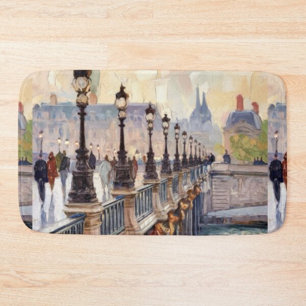 Item preview, Sunset Over Pont des Arts – A Parisian Moment. Art By Carraann  designed and sold by CARRAANN.