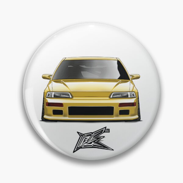 Item preview, crx ef yellow  designed and sold by NaquashM.