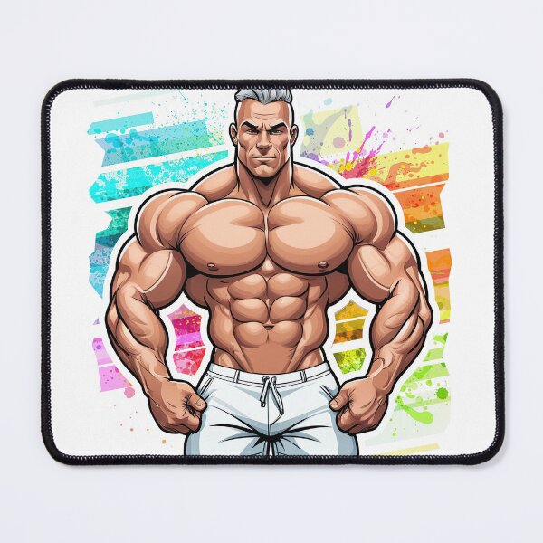 Item preview, New Series: Bodybuilder Sticker #32 designed and sold by ForeverPrintsOK.