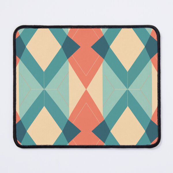 Item preview, A geometric Argyle pattern design with sharp, angular diamond shapes and contrasting colors. designed and sold by HEMRO.
