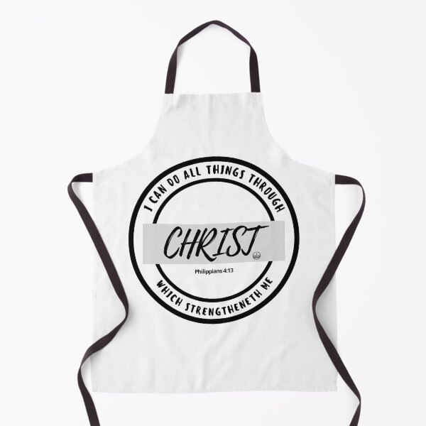 Item preview, I can do all things through Christ who strengthens me - Black designed and sold by Francisner.