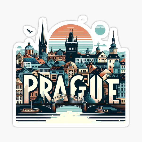 Aperçu de l'œuvre Prague créée et vendue par OzzFrequency.