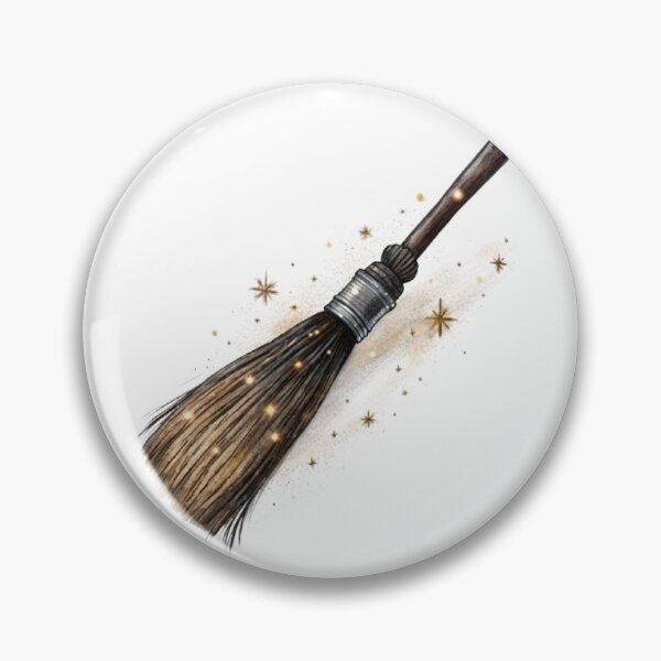 Item preview, Witch's broom designed and sold by catcraftss.
