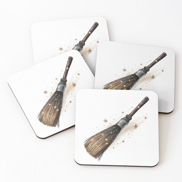 Item preview, Witch's broom designed and sold by catcraftss.