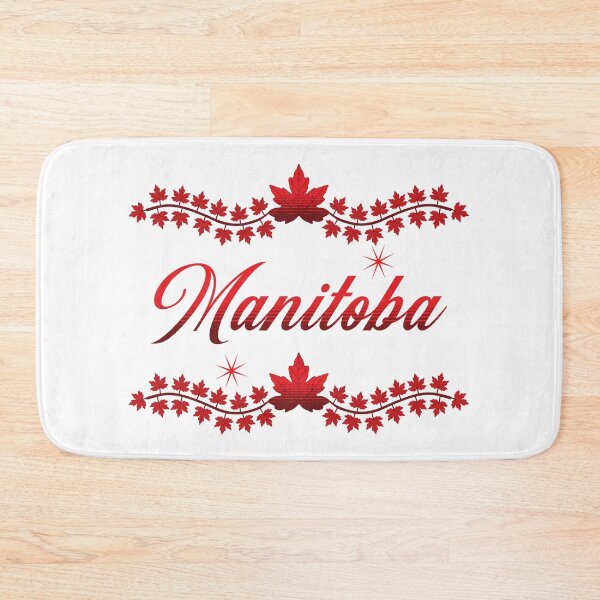 Item preview, Manitoba Canada in a Big Bold and Red Design from Tjays on a Cool designed and sold by TJays.
