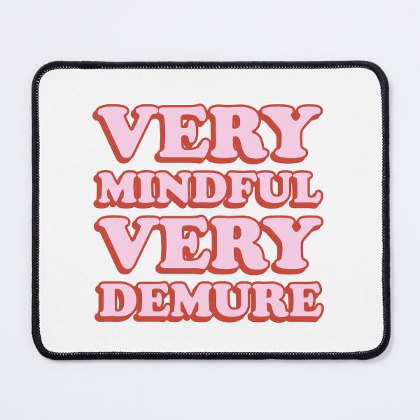 Item preview, very mindful very demure designed and sold by wordswithfonts.