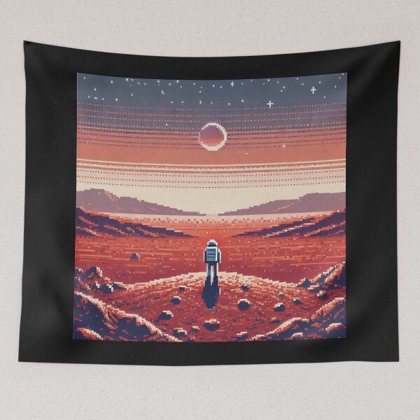 Item preview, alien landscape designed and sold by TEEJAMBOREE.