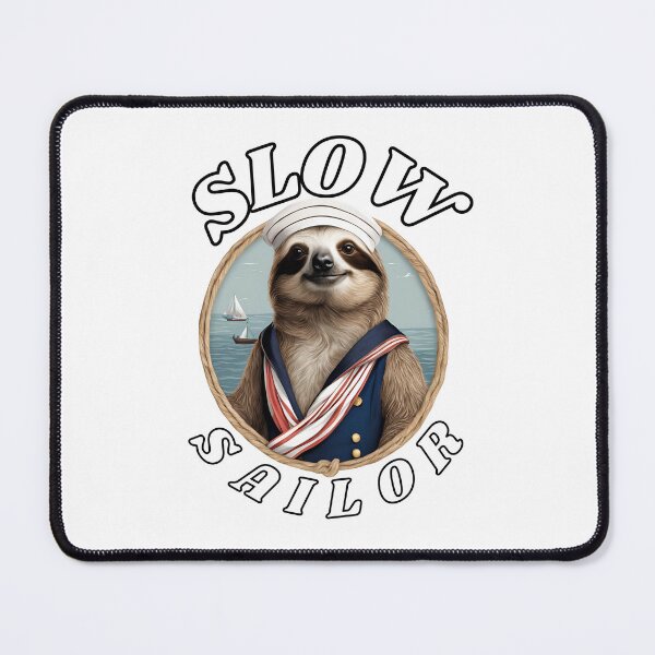 Item preview, Slow sailor Sloth 2 designed and sold by Slow Shop.