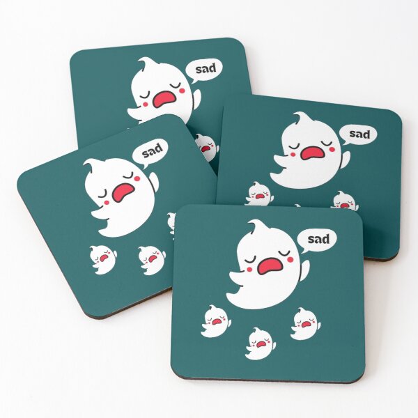 Item preview, sad ghosts designed and sold by Jimmybyjimmy.