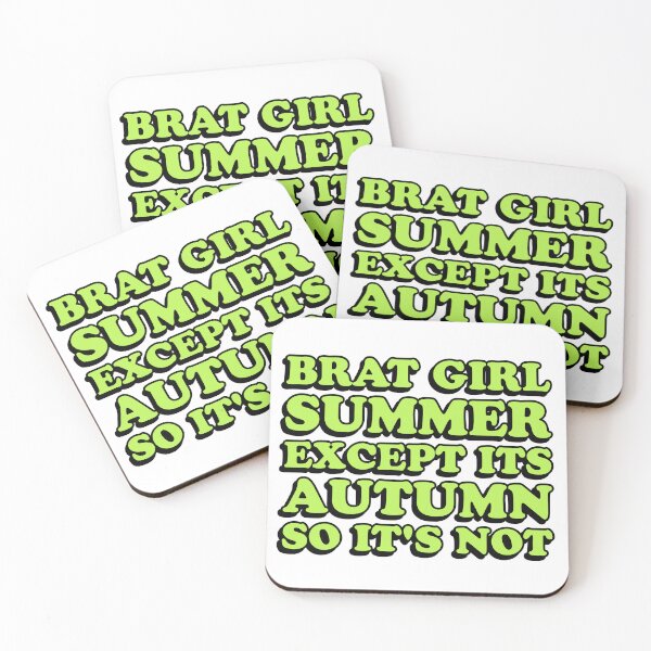 Item preview, brat summer except it's autumn so its not designed and sold by wordswithfonts.