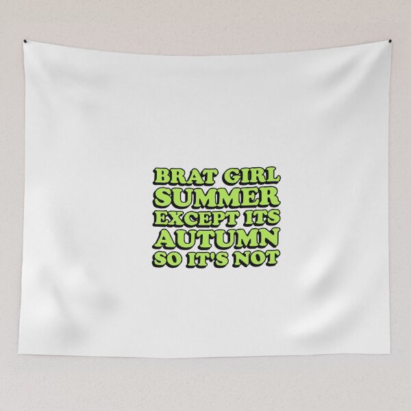 Item preview, brat summer except it's autumn so its not designed and sold by wordswithfonts.