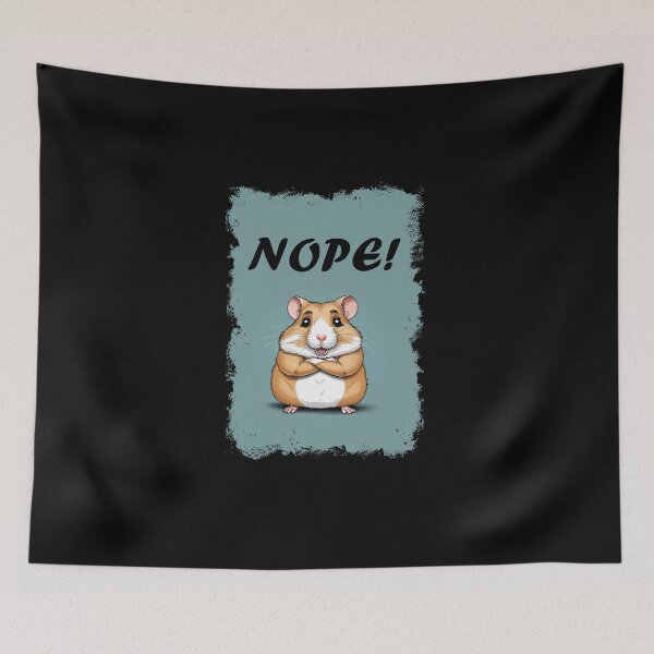Item preview, Nope! - Hamster designed and sold by saechla.