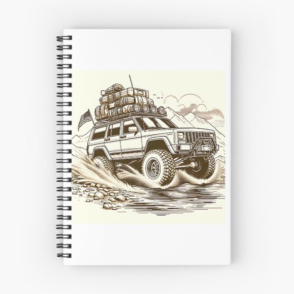 Item preview, Cherokee XJ 4x4 USA offroad Vintage old school vehicle  designed and sold by Off-Road-Zone.