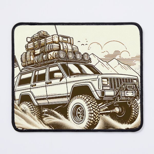 Item preview, Cherokee XJ 4x4 USA offroad Vintage old school vehicle  designed and sold by Off-Road-Zone.