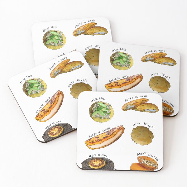 Item preview, Colombian Arepas designed and sold by Pretty Postcards.