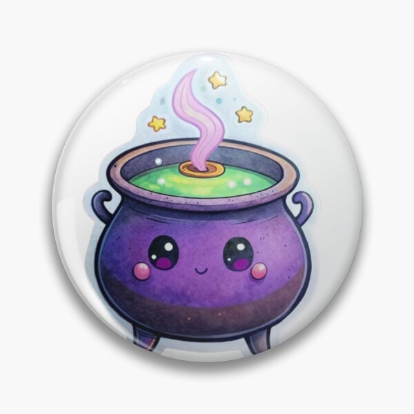 Item preview, Cute witch cauldron designed and sold by catcraftss.