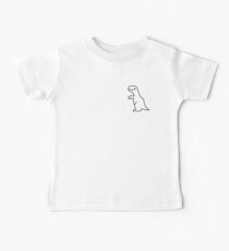 Cute Dinosaur Design Baby Tee