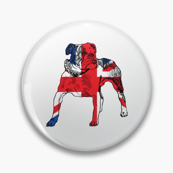 Item preview, British bull dog and flag designed and sold by DMFPRINTS.